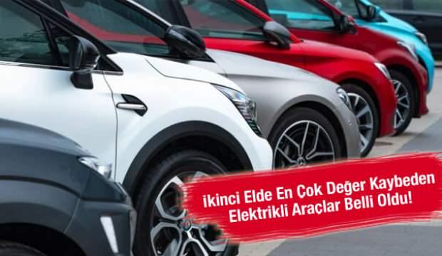 İkinci elde en çok değer kaybeden elektrikli araçlar belli oldu!
