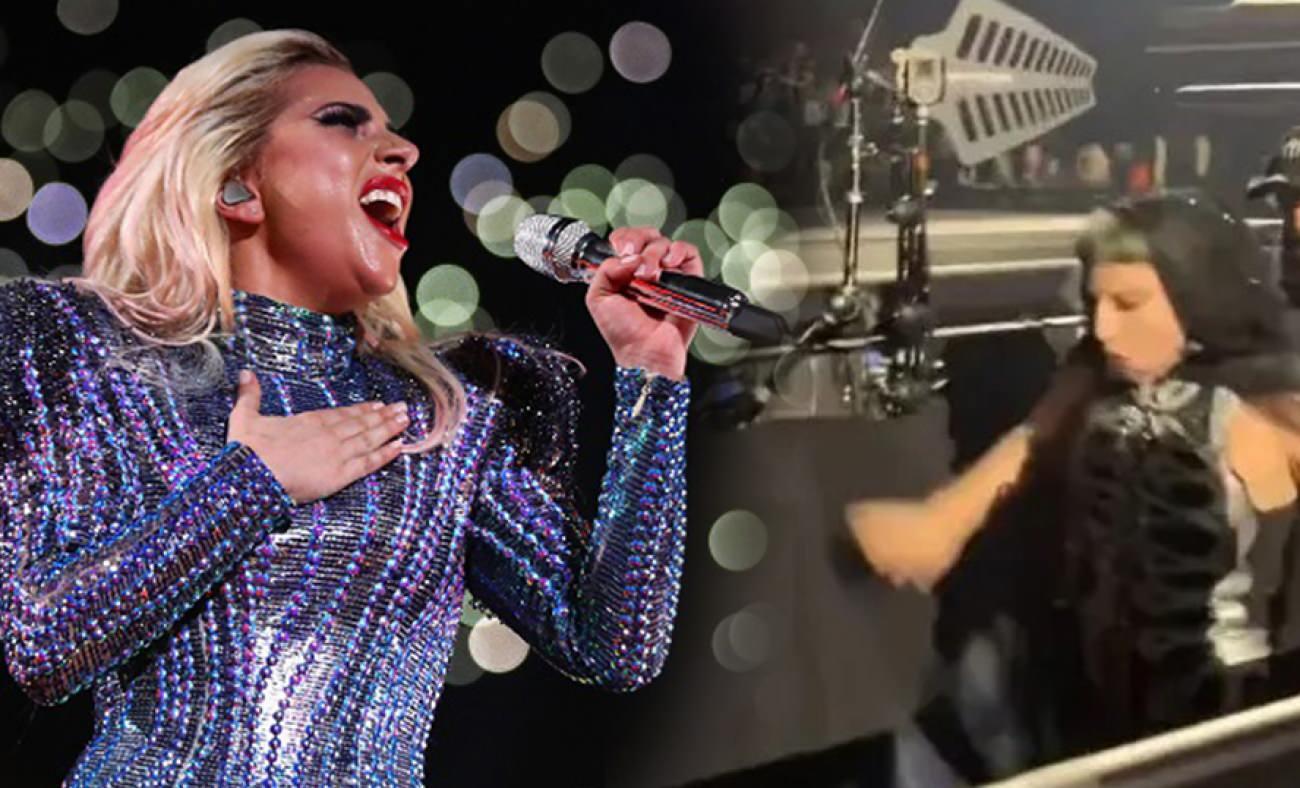 Lady Gaga sahnede yürekleri ağızlara getirdi! Talihsizlik üzerine talihsizlik yaşadı