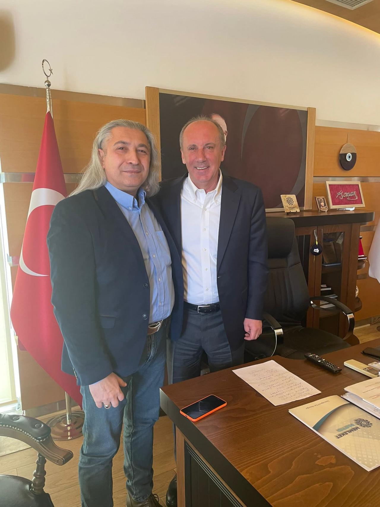 Bora Bingöl ve Muharrem İnce