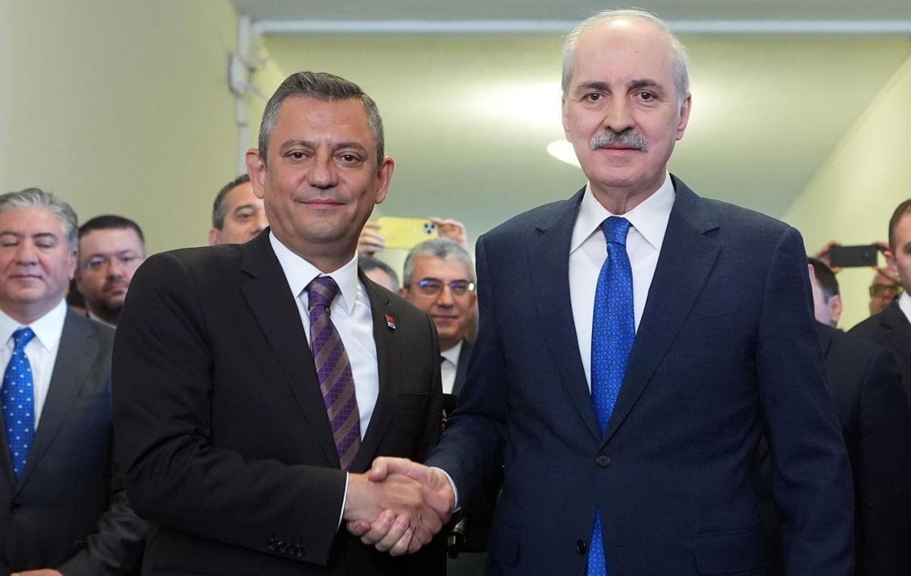 Özgür Özel ve Numan Kurtulmuş