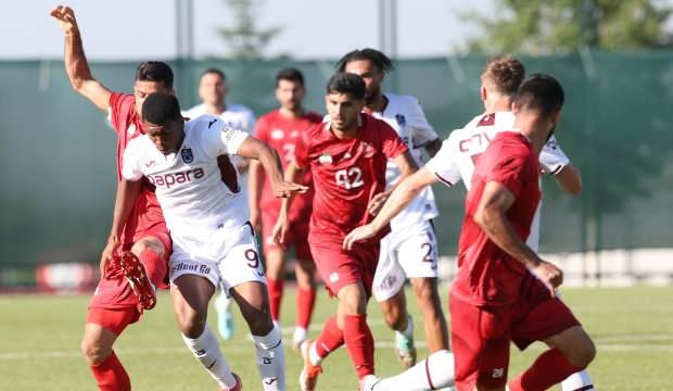 Trabzonspor - Persepolis maçında kazanan çıkmadı