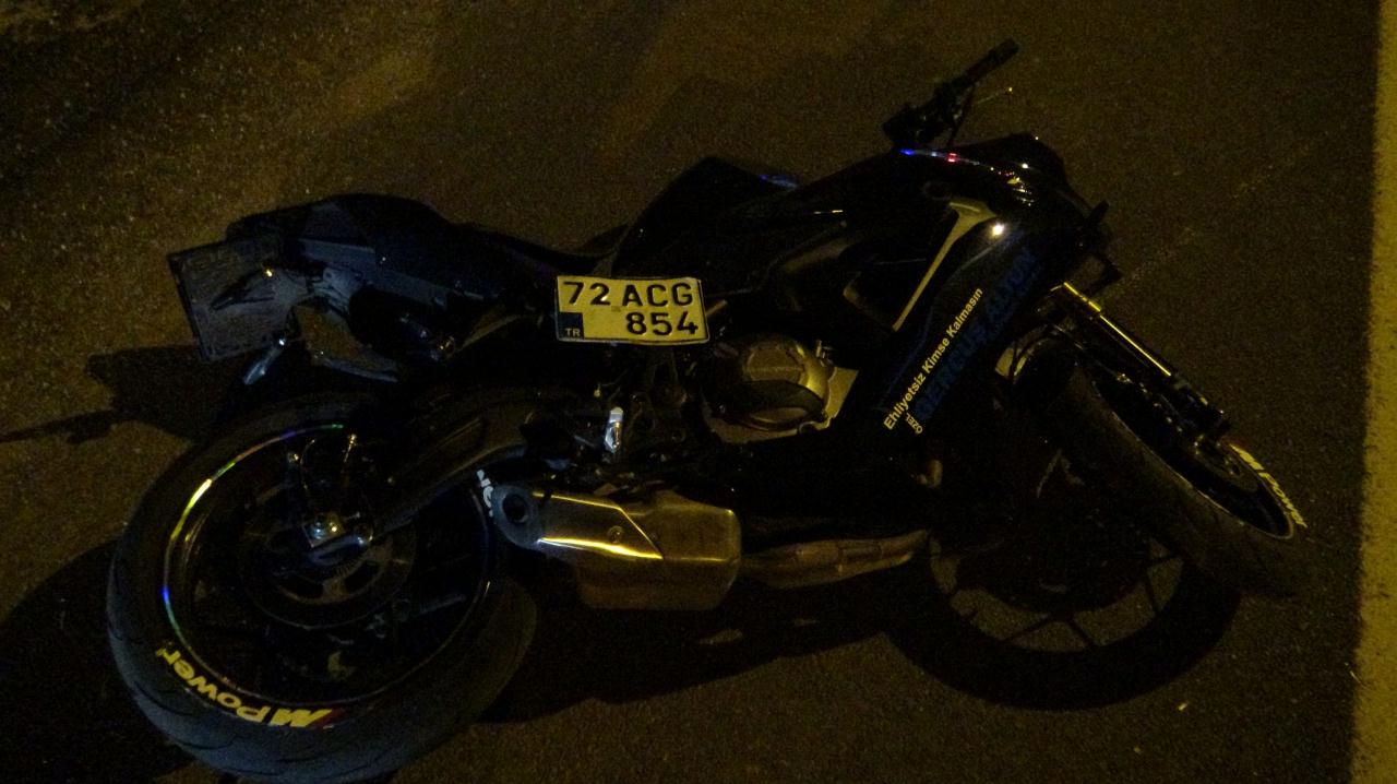 17 yaşındaki motosikletin sürücüsü Muhammed Bilal Gündüz’ün kullandığı motosiklet. 