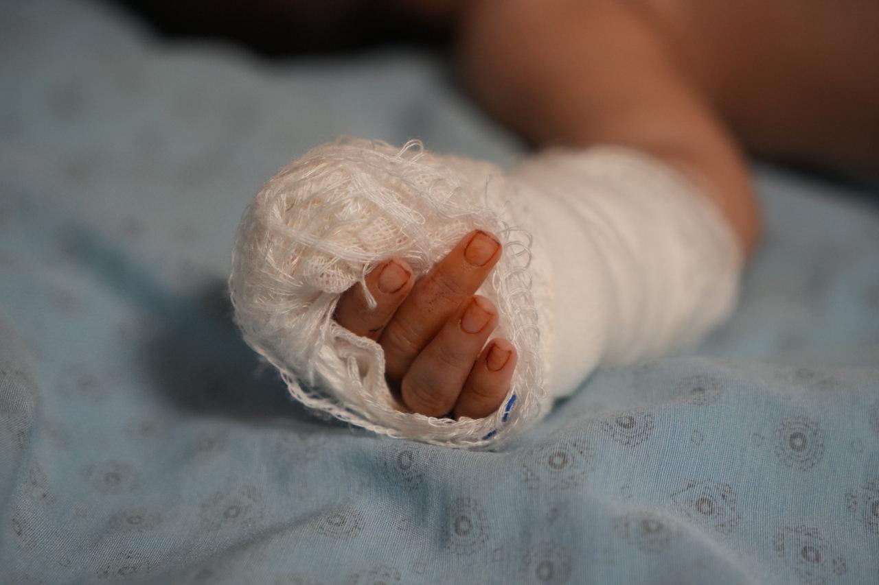 Hafsa Sare Doğan'nın eli