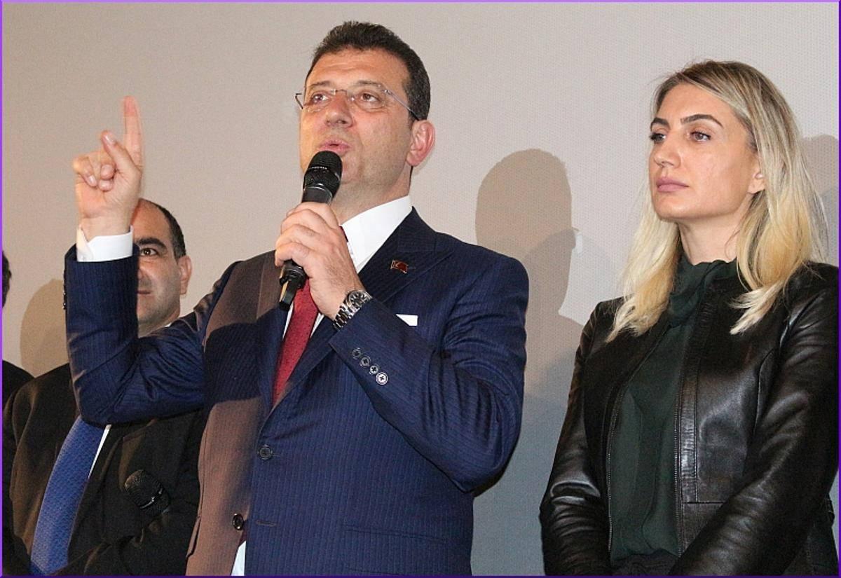 Ekrem İmamoğlu ve Dilek İmamoğlu