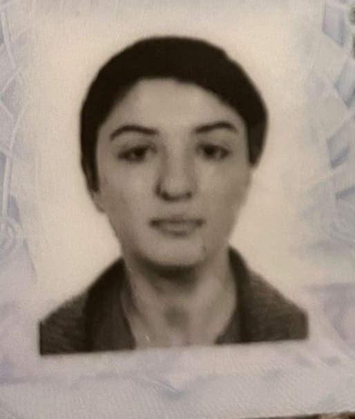 22 yaşındaki genç kız.