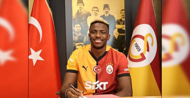 Osimhen, geçtiğimiz sezon Galatasaray ile anlaşma imzalarken