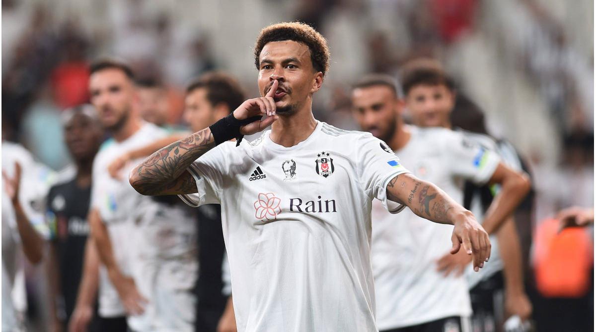 Beşiktaş'ta kiralık olarak forma giyen Dele Alli