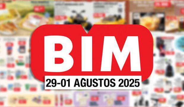 BİM 29 Temmuz-1 Ağustos 2025 aktüel kataloğu yayınlandı!