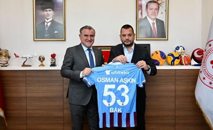 Bakan Bak ve Ertuğrul Doğan