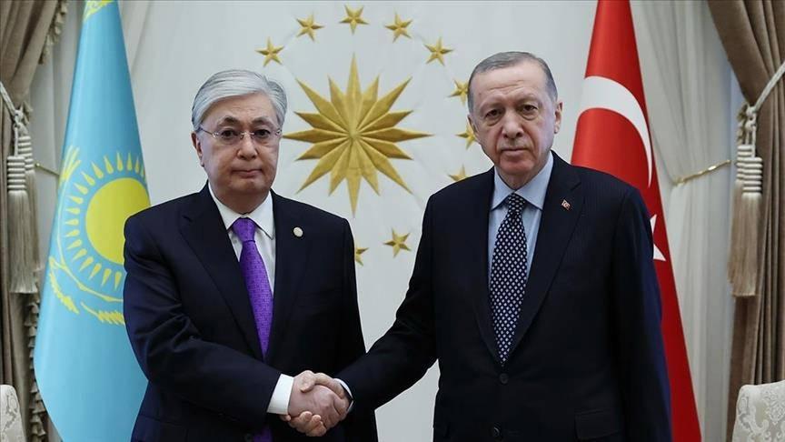 Cumhurbaşkanı Erdoğan ve Kazakistan Cumhurbaşkanı Tokayev