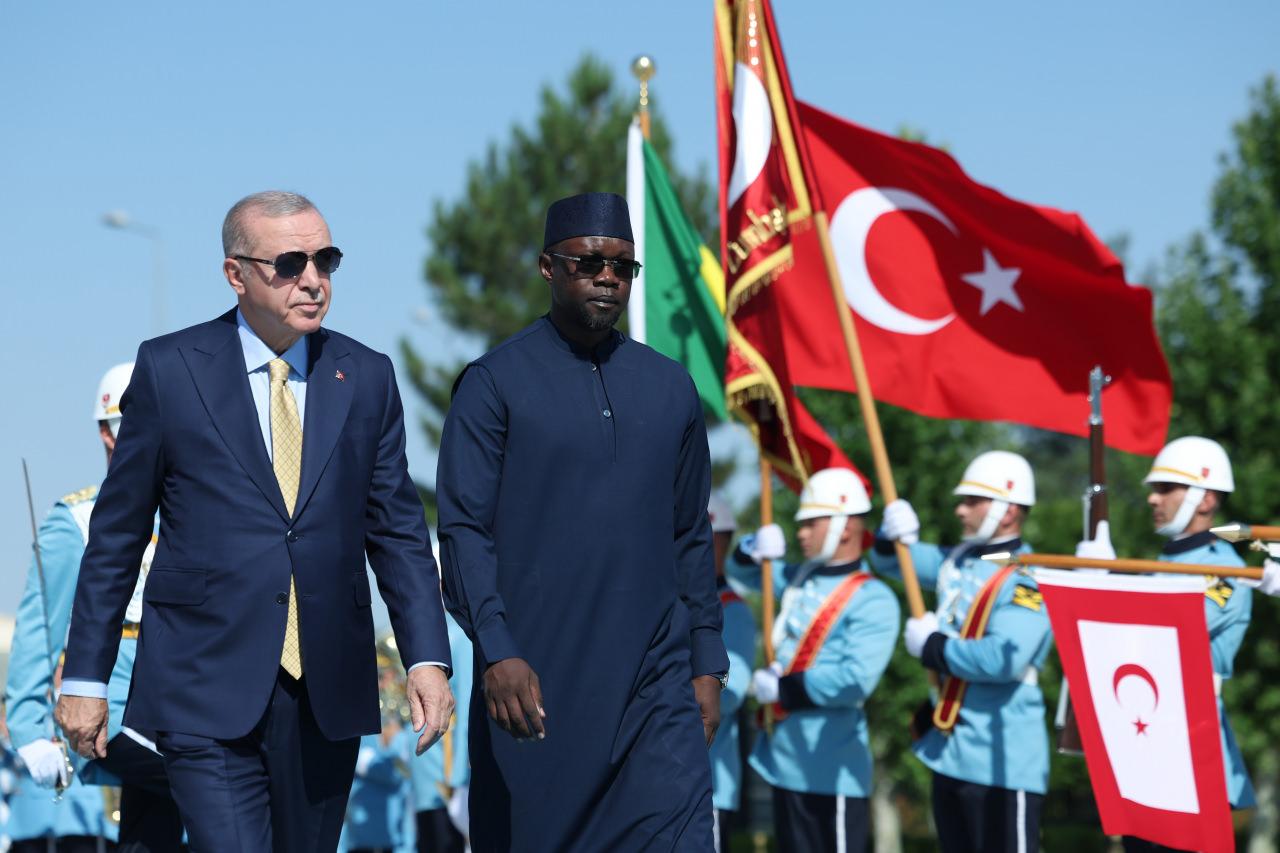 Cumhurbaşkanı Erdoğan-Senegal Başbakanı Ousmane