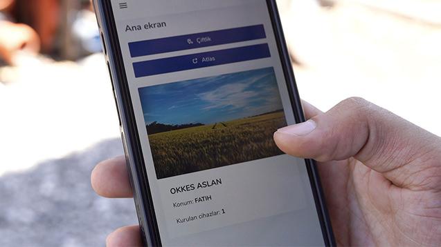 Su israfı önleniyor. 