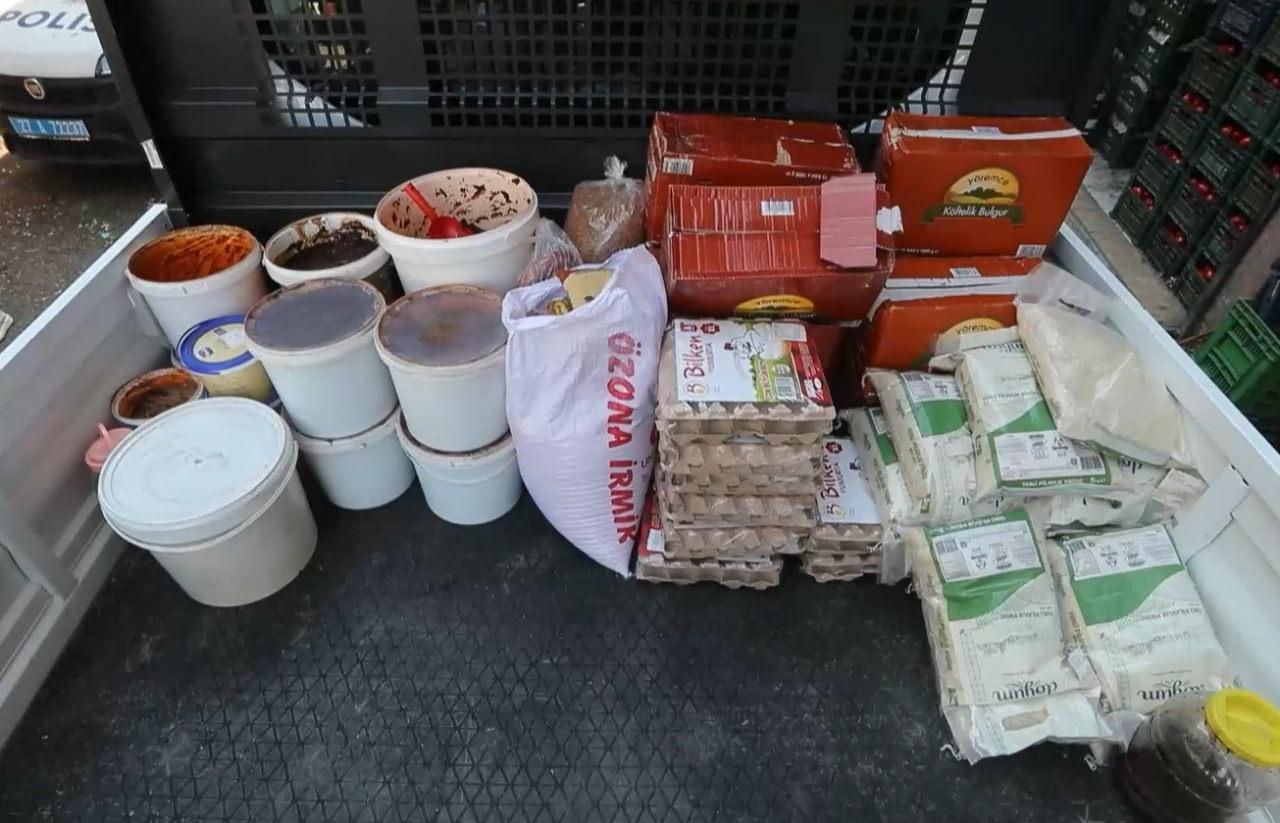 Denetimde ortaya çıkan tarihi geçmiş ürünler