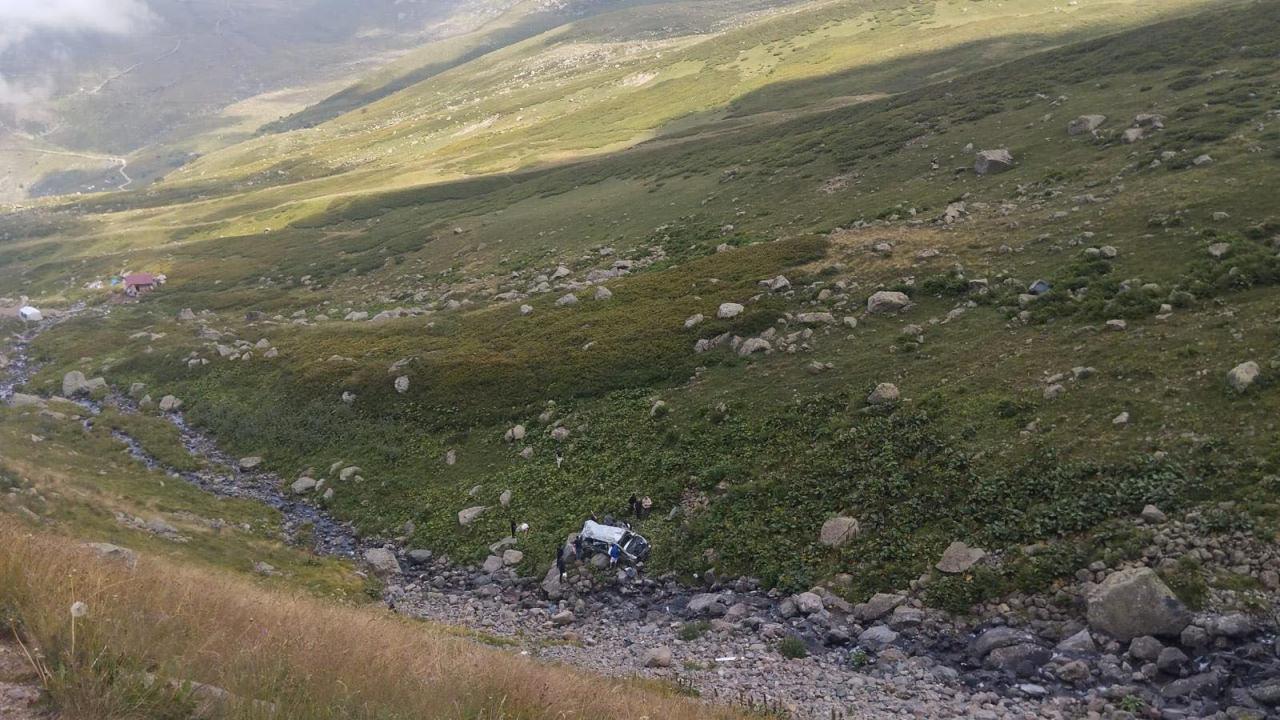Kaza yerinden görüntüler
