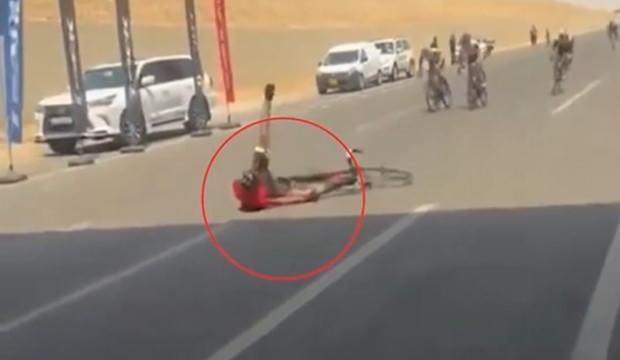 Erken sevinen bisiklet&ccedil;i &ouml;l&uuml;mden d&ouml;nd&uuml;: 'Birinci oldum' sanıyordu