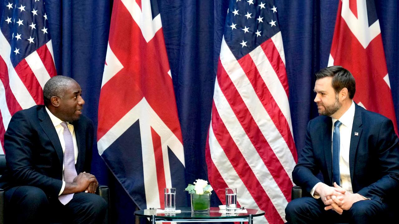 JD Vance ve David Lammy