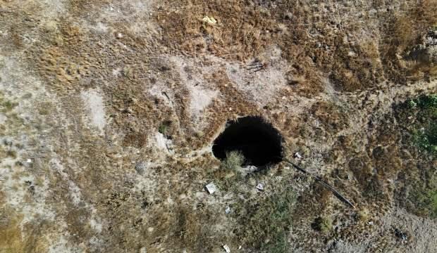 6.1'lik depremin ardından Eskişehir'de dev obruk! Sesler gelmeye başladı