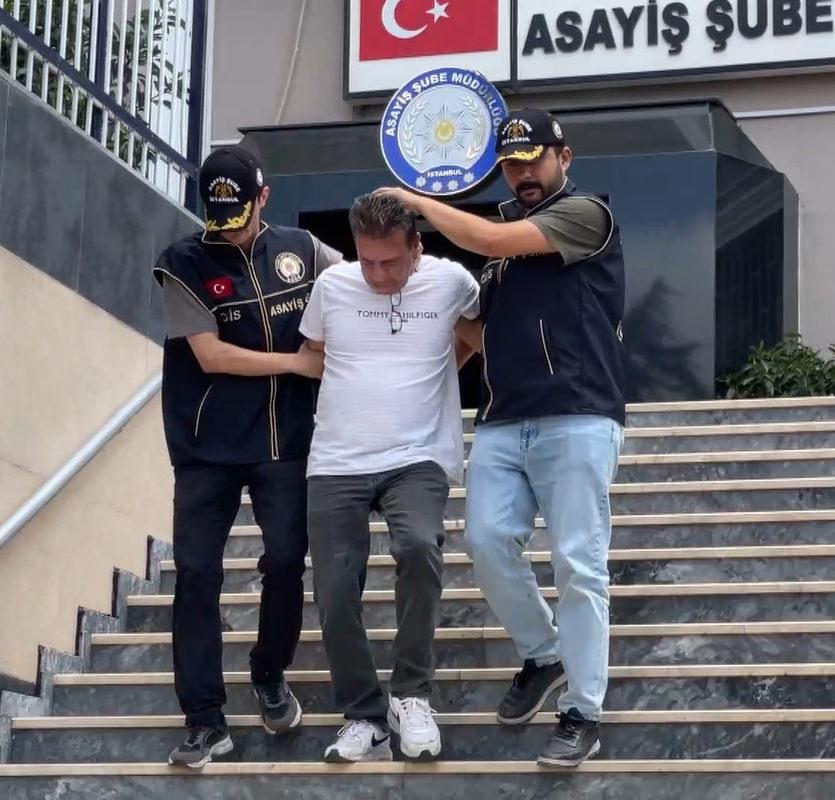 Enver K.O.'nun gözaltına alınma anı