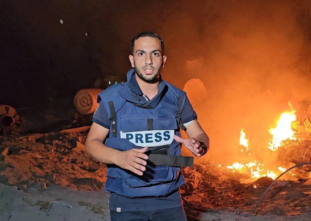 İsrail tarafından katledilen El Cezire muhabiri Enes el-Şerif'