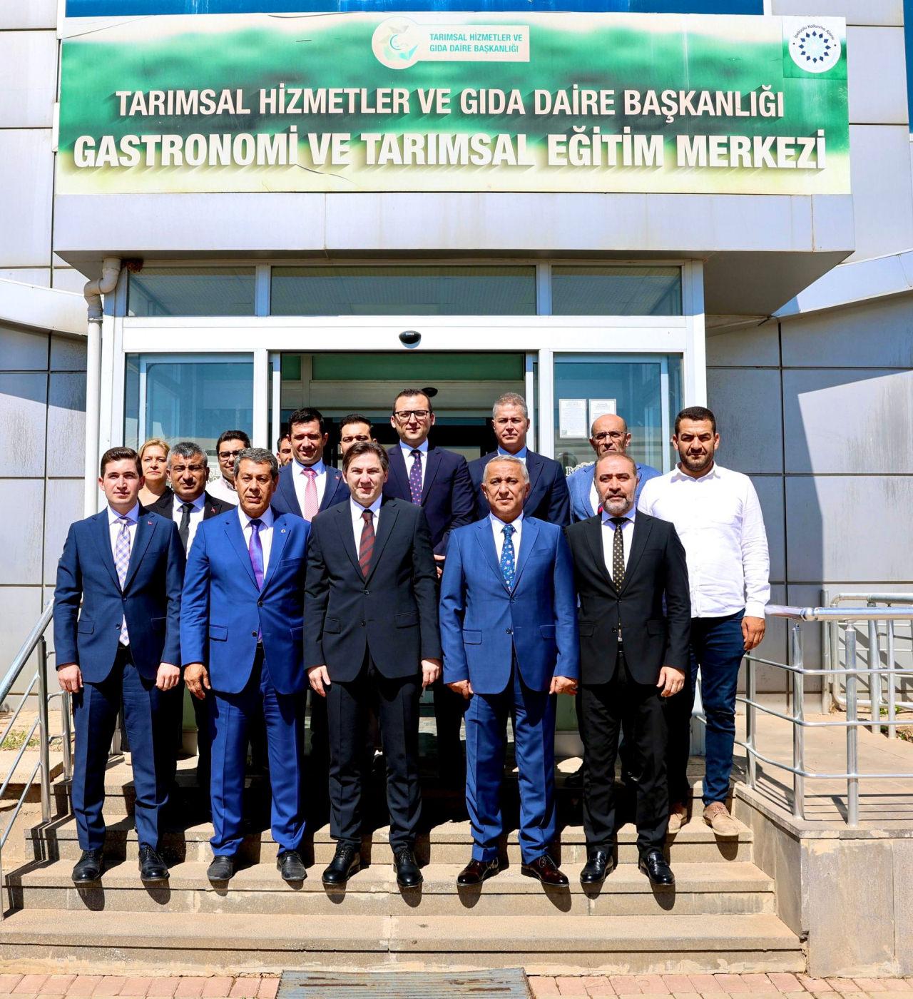 Tarım Okulu’na ziyaret.