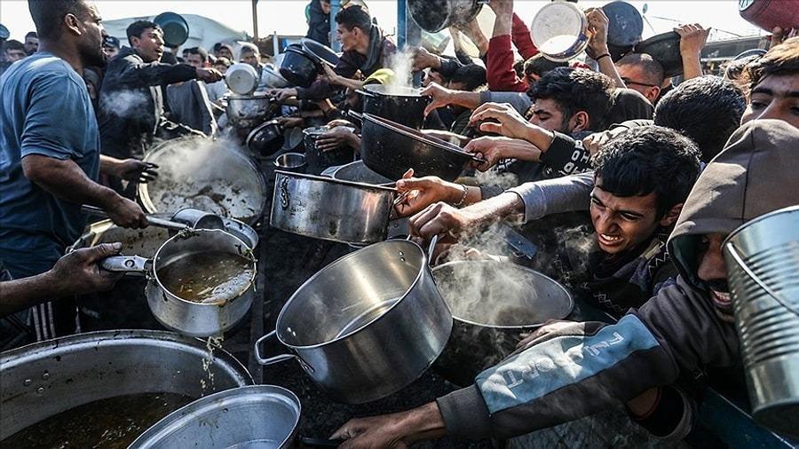 Gazze kıtlıkla mücadele ediyor