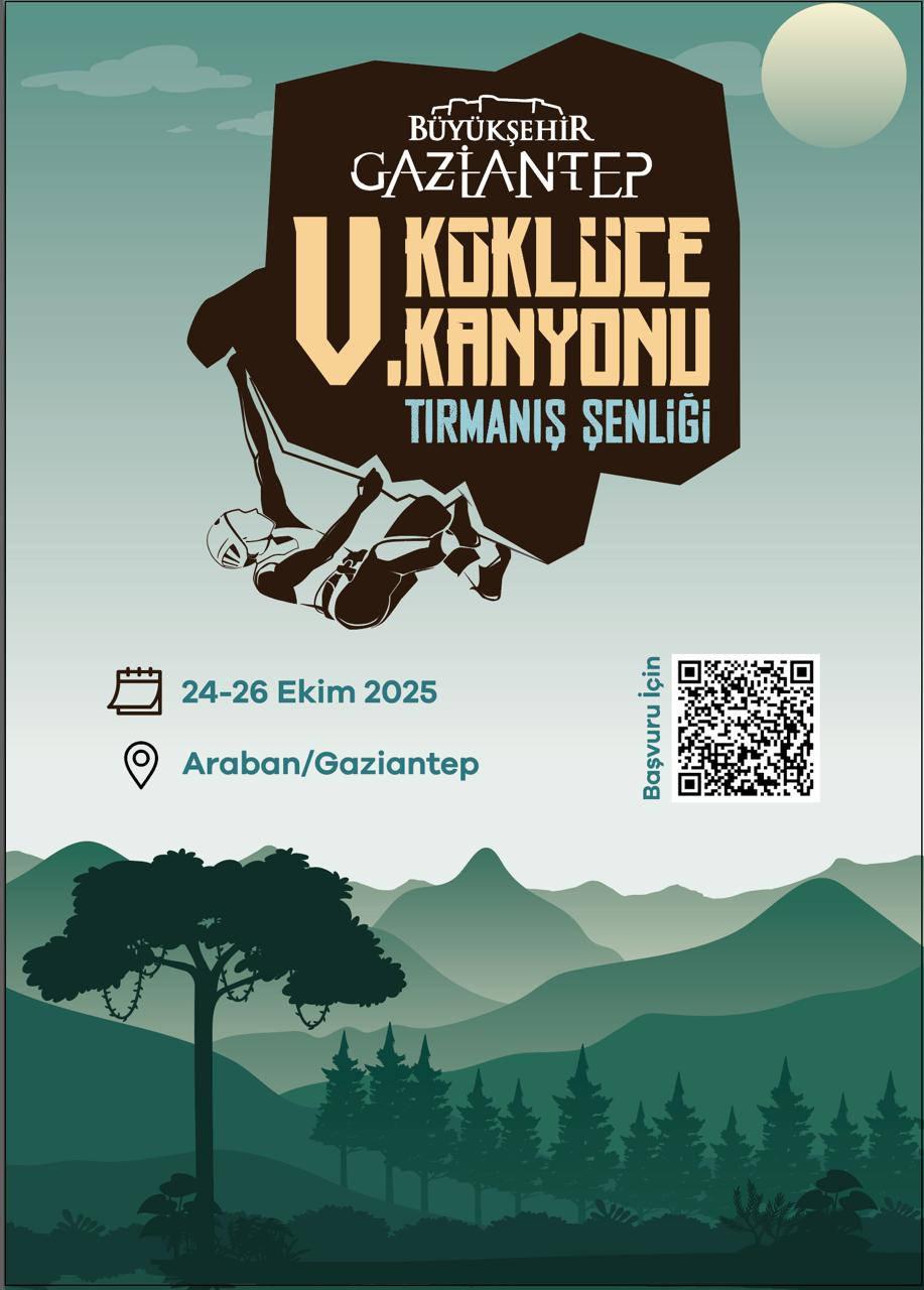 5. Köklüce Kanyonu Tırmanış Şenliği başlıyor.