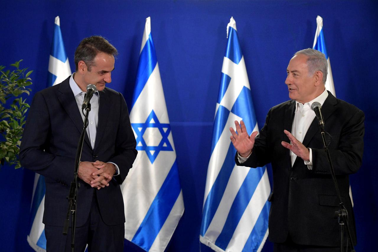 Miçotakis ve Netanyahu