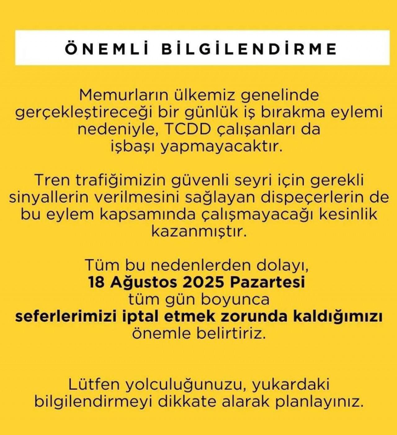 İZBAN'dan açıklama