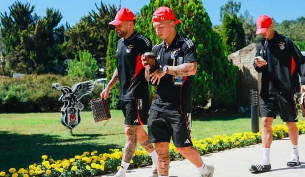 Benfica, Fenerbahçe maçından sonra Beşiktaş'ı ziyaret etti