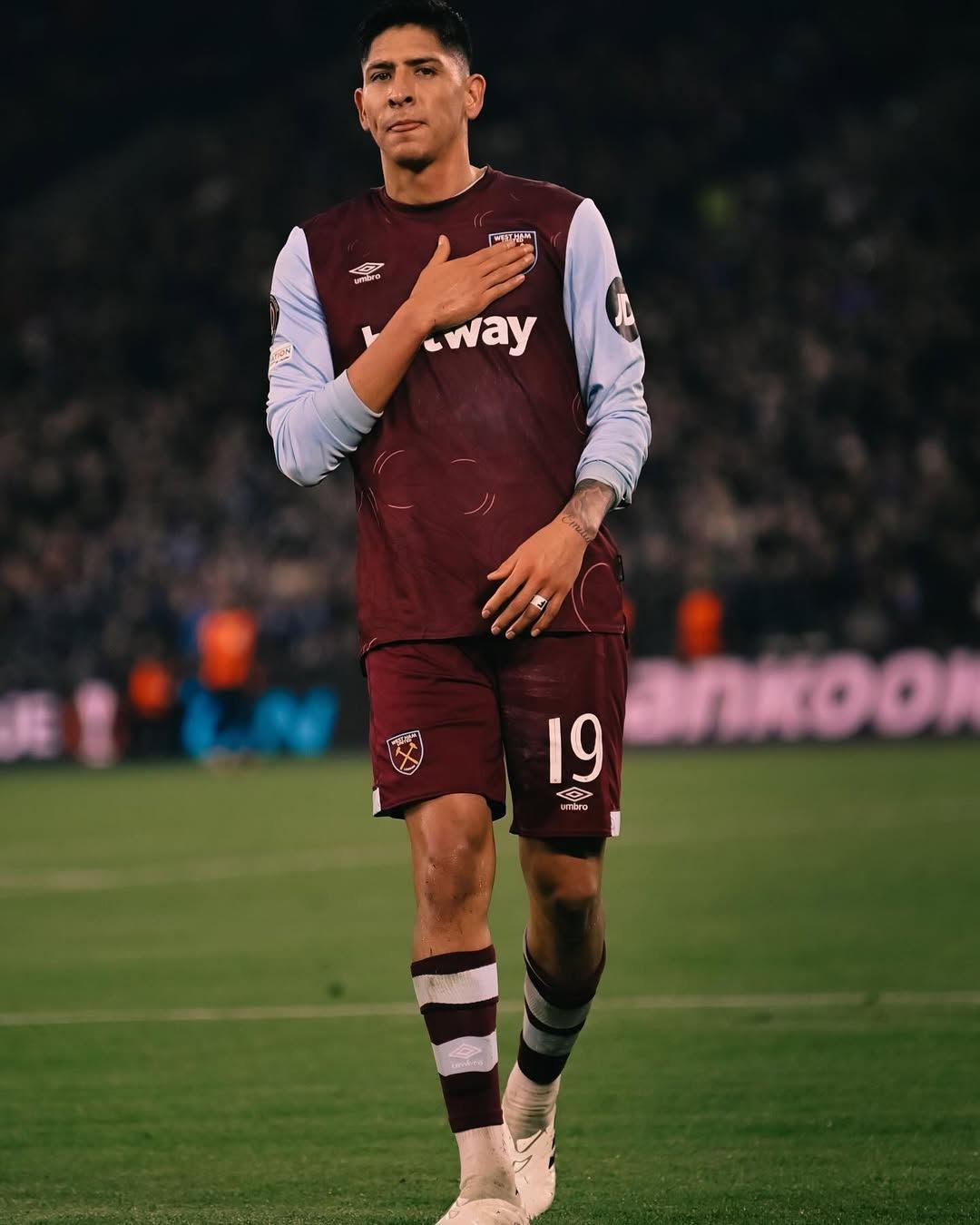 West Ham forması giyen Edson Alvarez