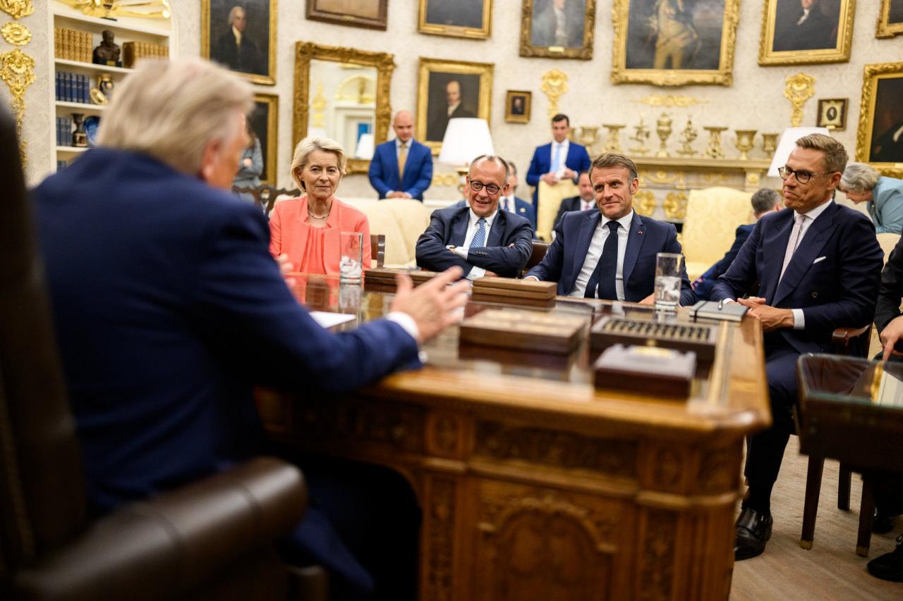 AB Liderleri ile Donald Trump