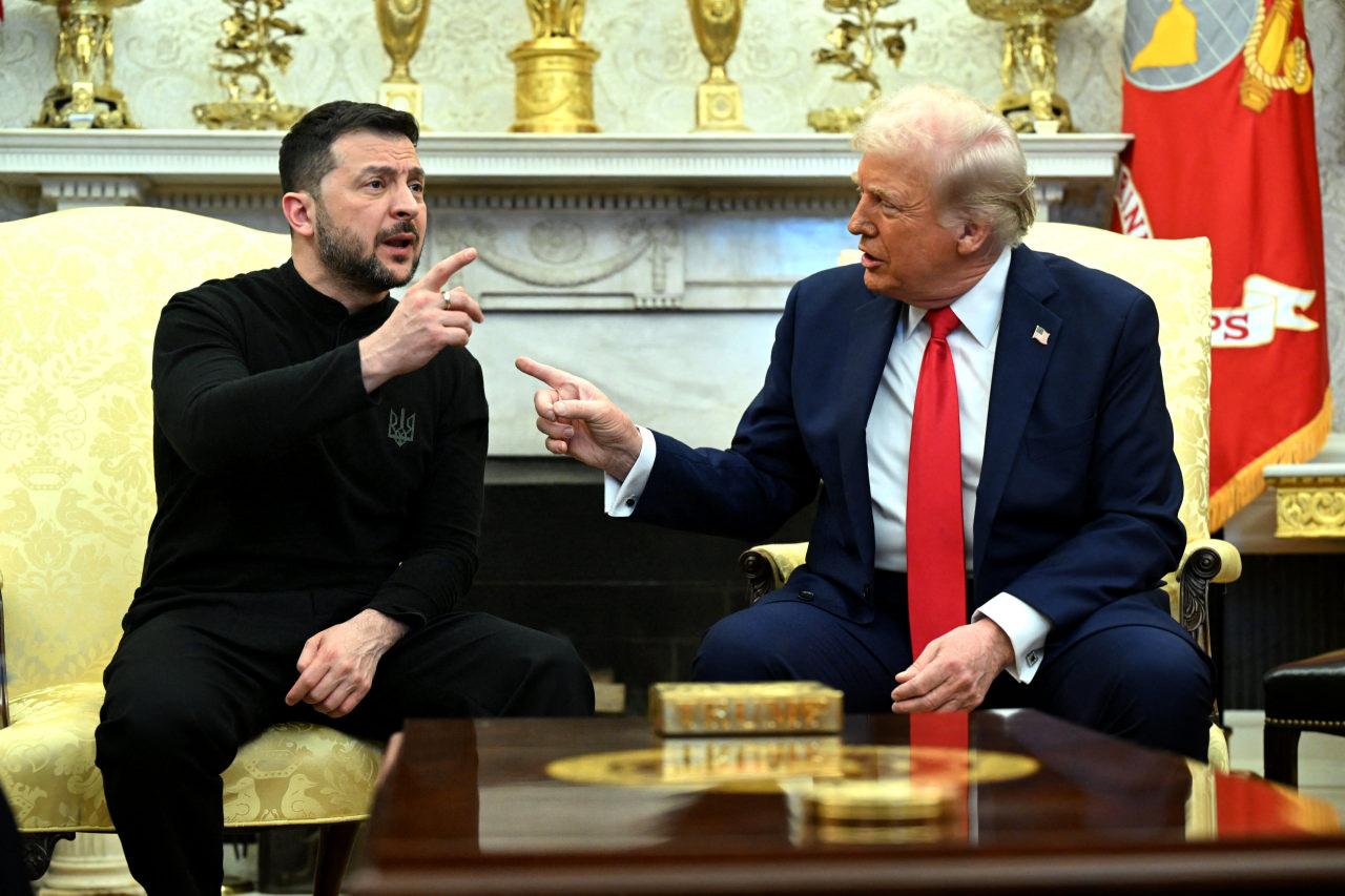 Donald Trump ve Volodimir Zelenskiy