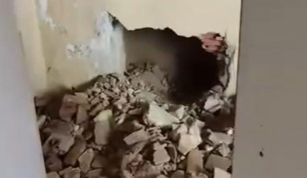 Bursa'da akıllara durgunluk veren olay! Evi delik deşik gördü