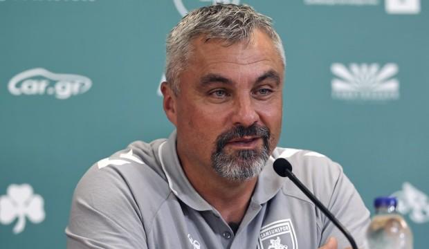 Samsun'un hocası turdan umudunu kesti: Favori Panathinaikos