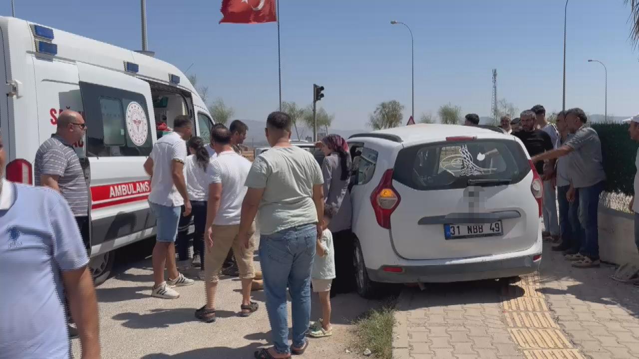 Kaza yerinden görüntüler