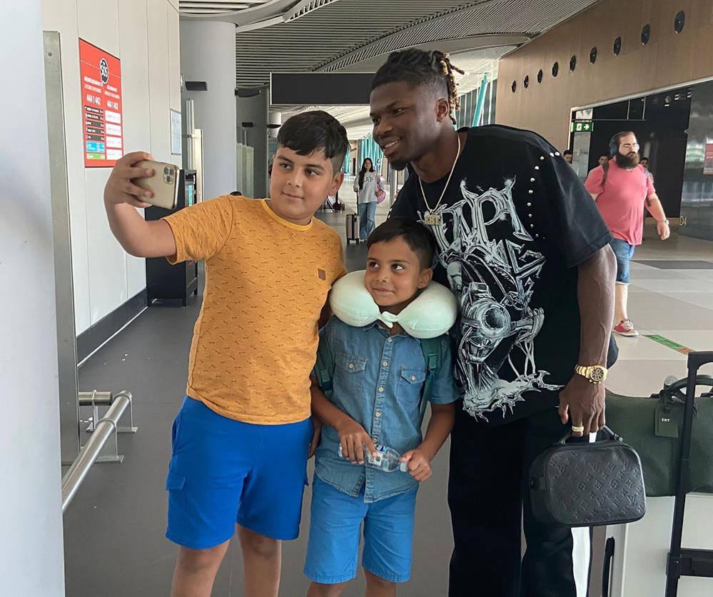 El Bilal Toure İstanbul'da