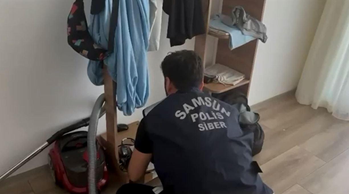 Ekipler ilgili adreslerde arama yaptı. 