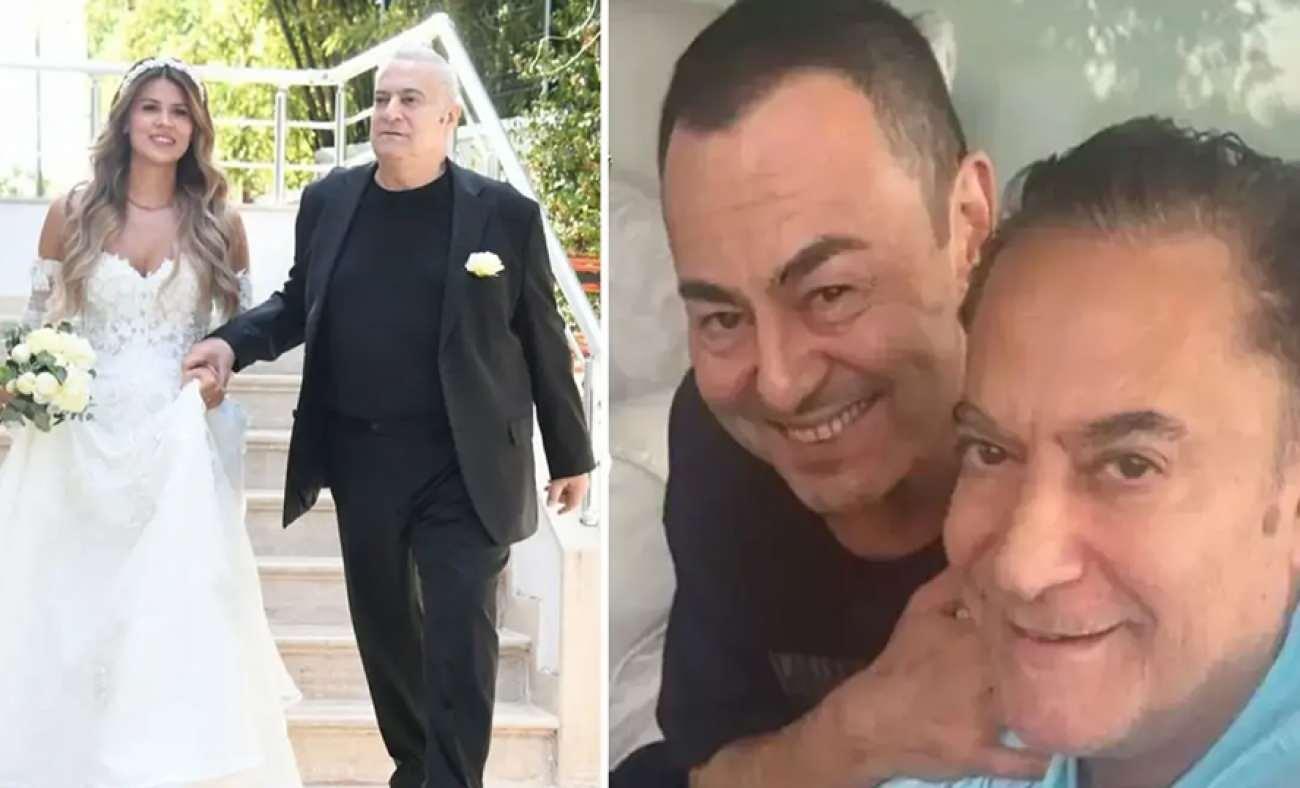6'ncı kez evlenen Mehmet Ali Erbil nikah şahidi olarak yazdığı Serdar Ortaç'a ateş püskürdü!