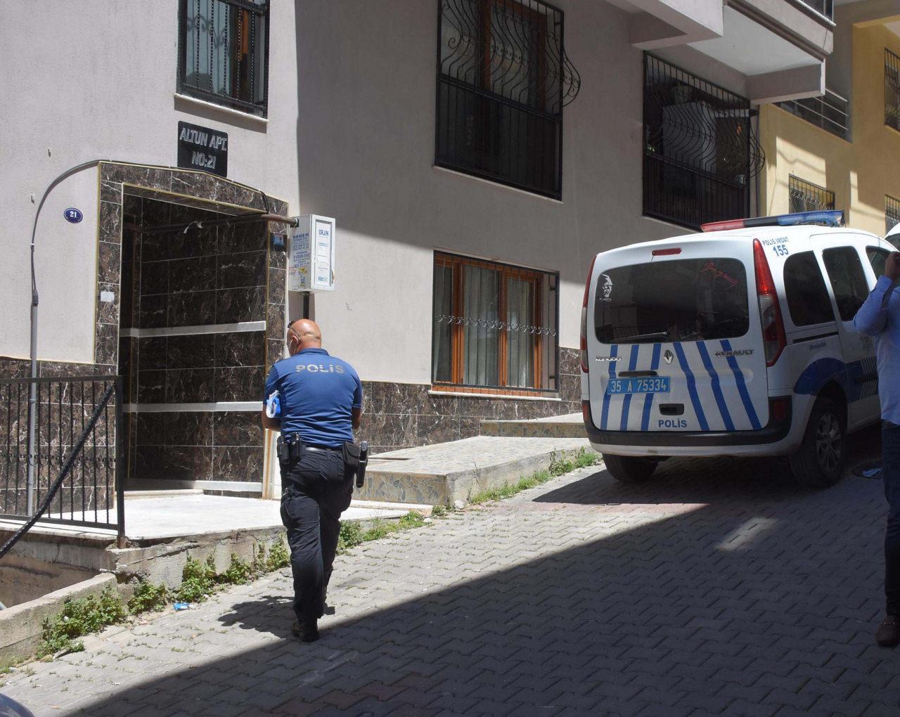 Cinayetin yaşandığı olay yeri. 