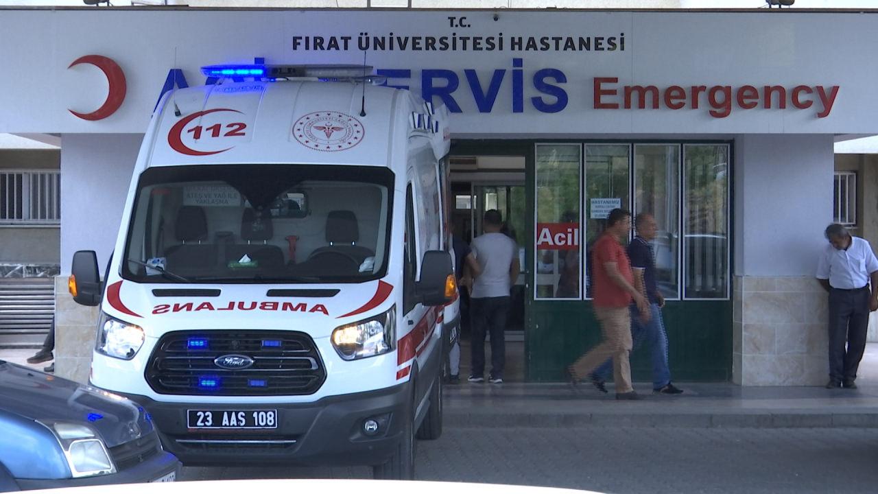 7 yaşındaki Meryem Doğan hastaneye kaldırıldı.
