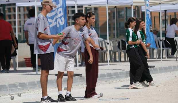Konya B&uuml;y&uuml;kşehir, Bocce turnuvasına ev sahipliği yaptı