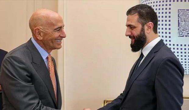 Suriye Devlet Başkanı Ahmed eş-Şara, ABD'nin Suriye Özel Temsilcisi Barrack ile görüştü
