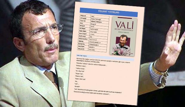 ‘Vali’ kitabı raflarda: Recep Yazıcıoğlu’nun hayatı biyografi oldu