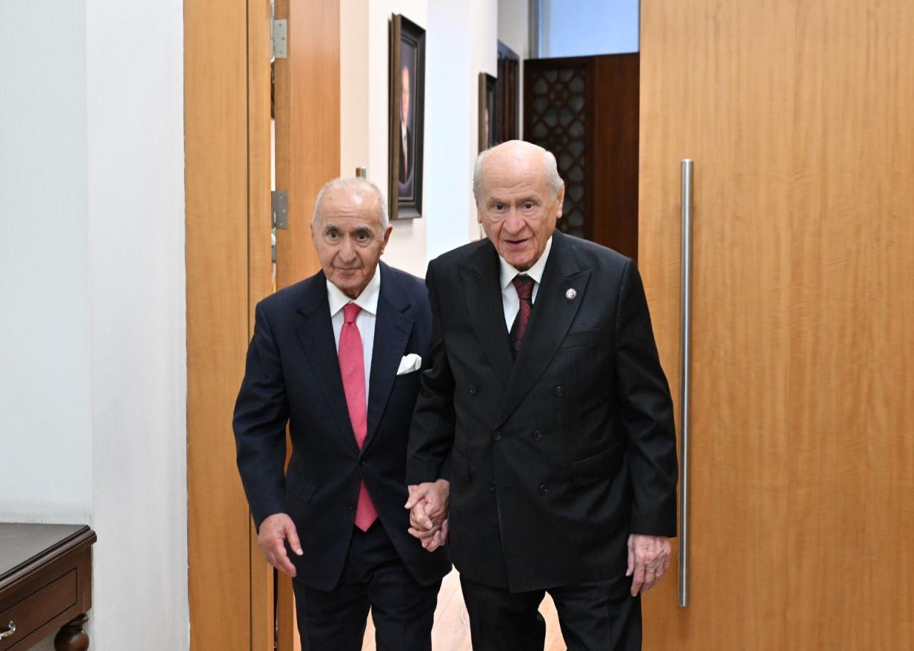 Hikmet Çetin ve Devlet Bahçeli