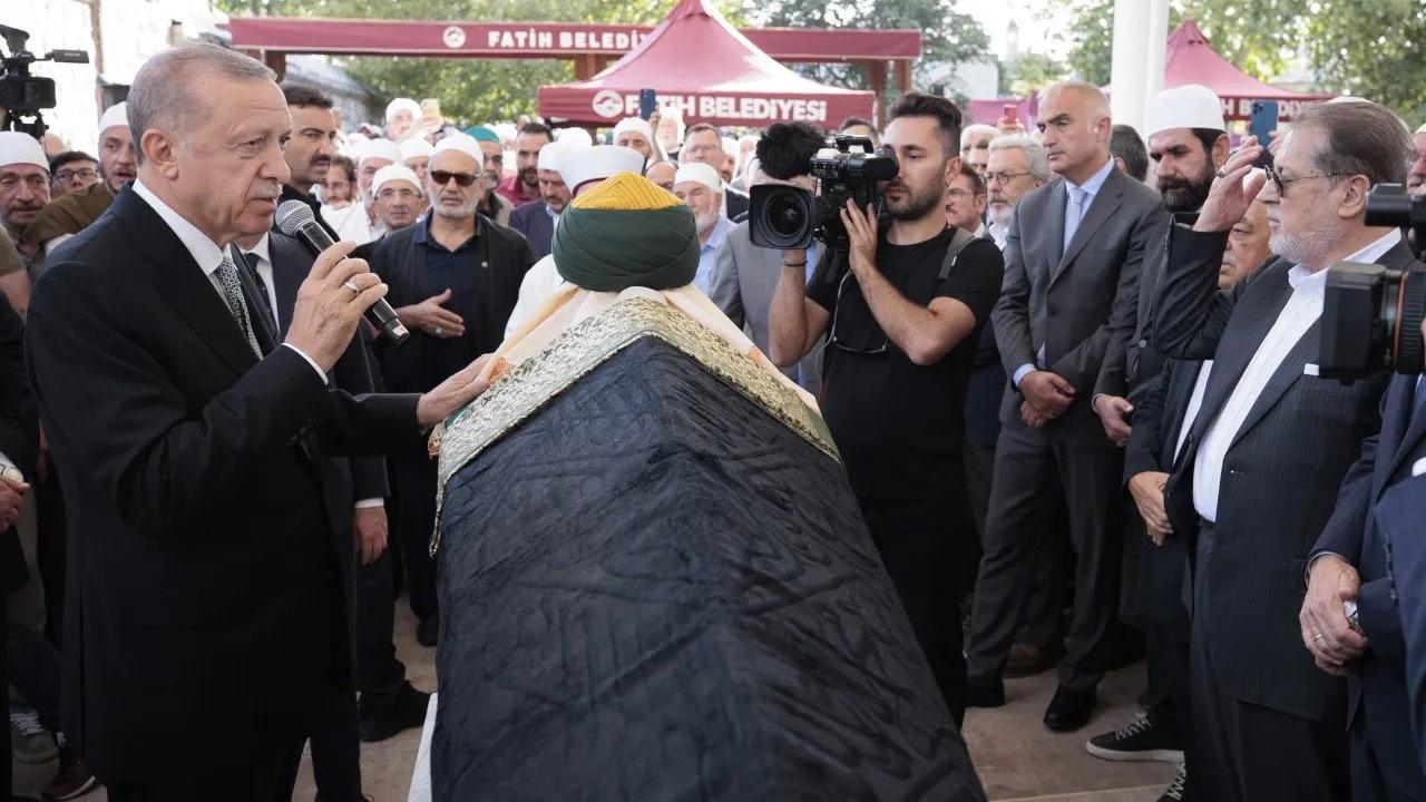 Erdoğan, Ömer Tuğrul İnançer'in cenaze töreninde...