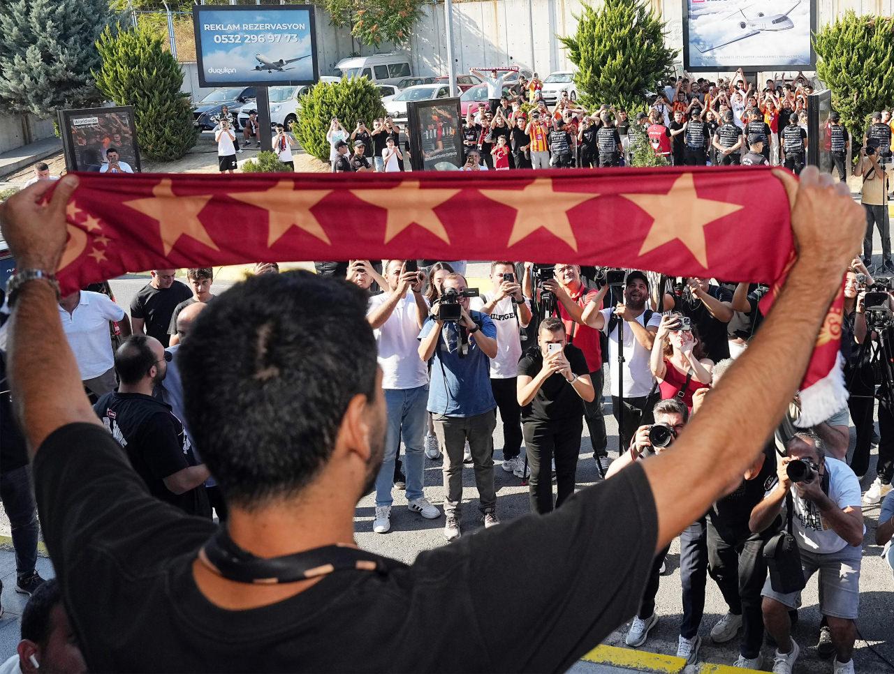İlkay Gündoğan Galatasaray için İstanbul'da