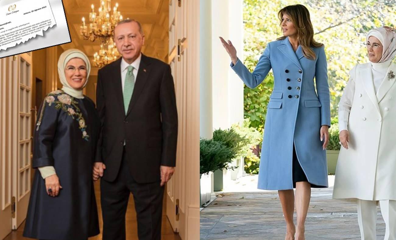 Başkan Erdoğan, Emine Erdoğan'ın Melania Trump'a gönderdiği mektubun hikayesini anlattı