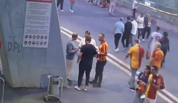 Galatasaray'da karaborsa skandalı g&uuml;venlik kamerasında: Bir kişi tutuklandı