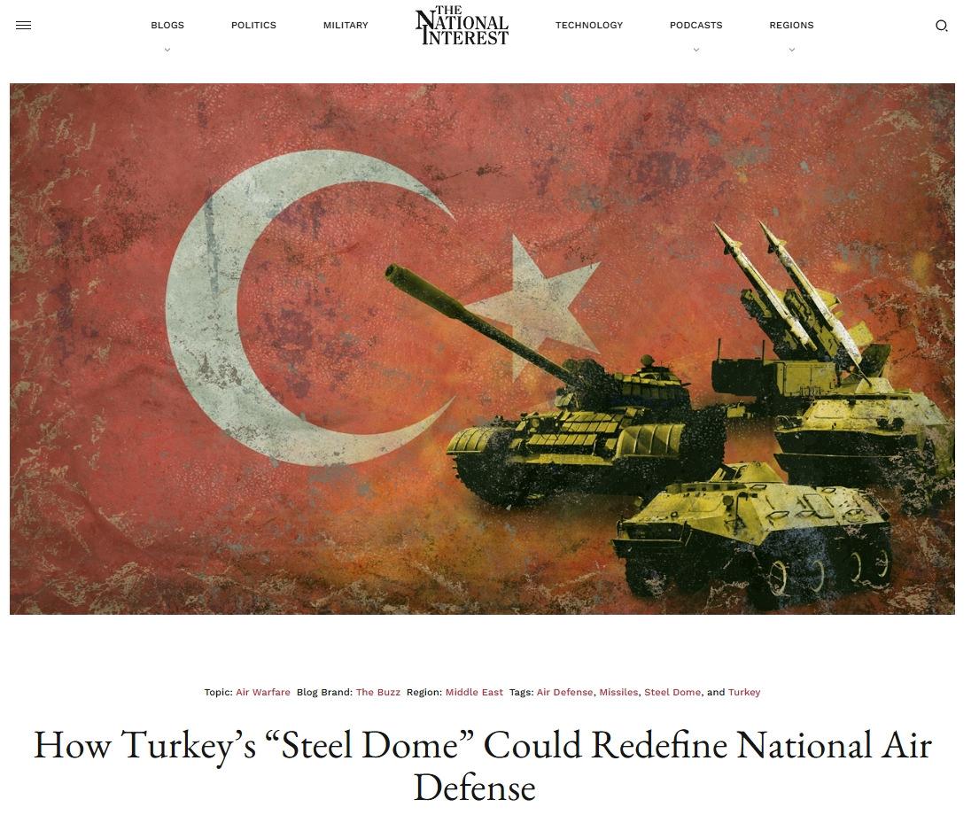 The National Interest'in haberi