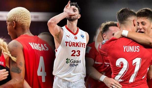 T&uuml;rk sporunda gurur haftası; 3&rsquo;&uuml; 1 arada&hellip;